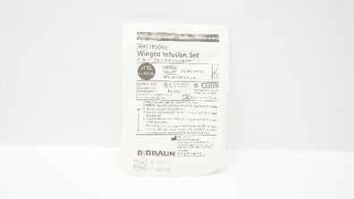 Braun 7B3050 Winged Infusion Set 21Ga x 1-3/4inch,  0.6mL
